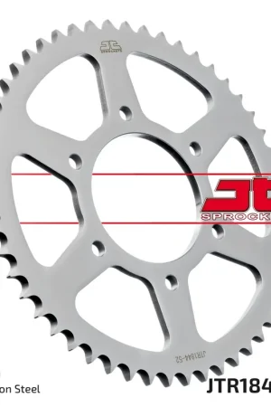Lage Kosten JT SPROCKETS - REAR STEEL 52T, 428 - Sprockets - Compatibel met vele Yamaha modellen